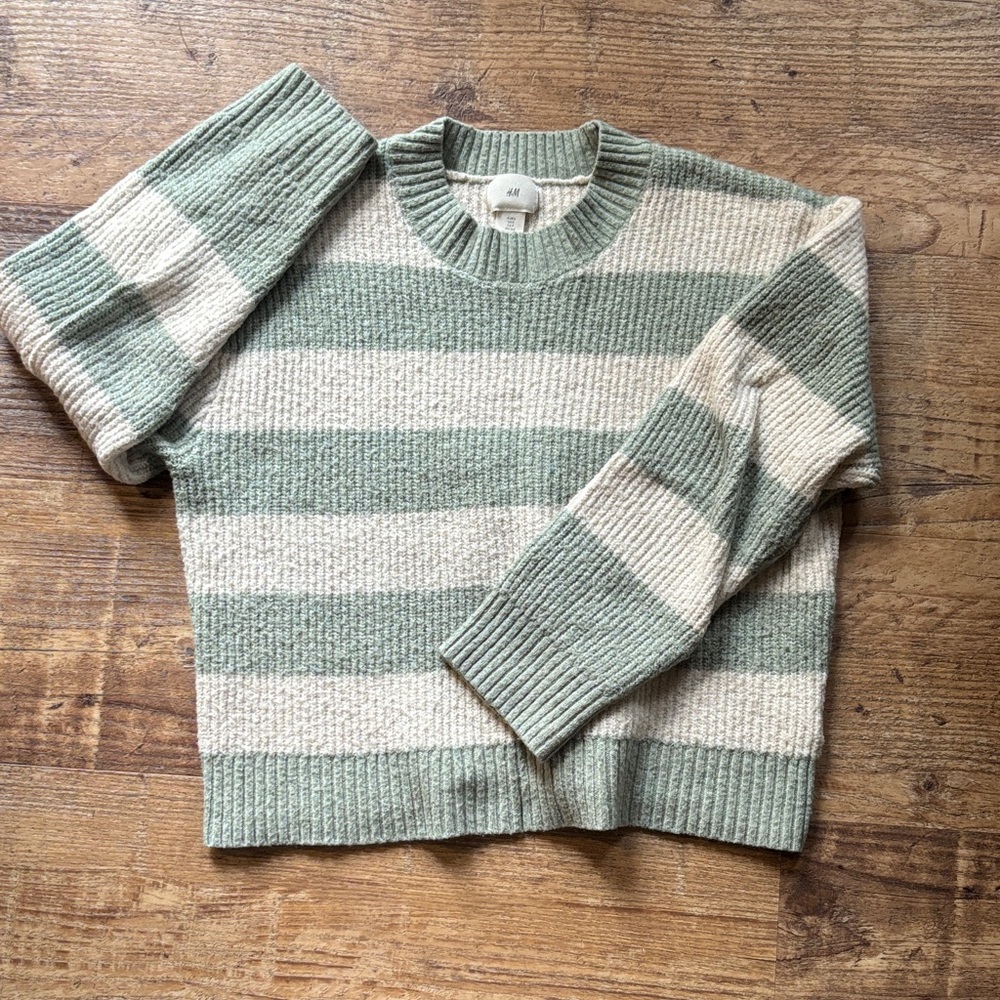 H&M Striped Wool Sweater